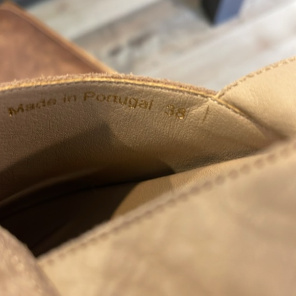 Pilcro Platform Slingback Flats By Anthropologie 38 - Picture 4 of 6